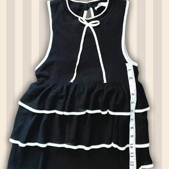 Secondhand Zara knit layered tank - Size: Small - Picture 4 of 6